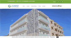 Desktop Screenshot of hotelcadiz.it